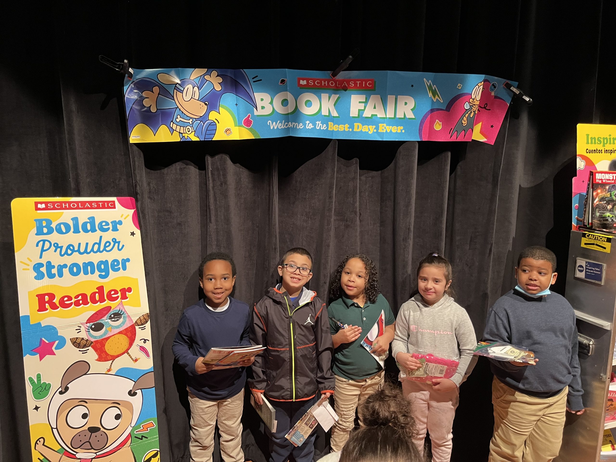 Thank you to all who participated in our Scholastic Book Fair! – Ross  Woodward
